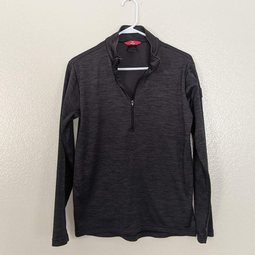 Eider Gray Quarter Zip Pullover Jacket Size Medium